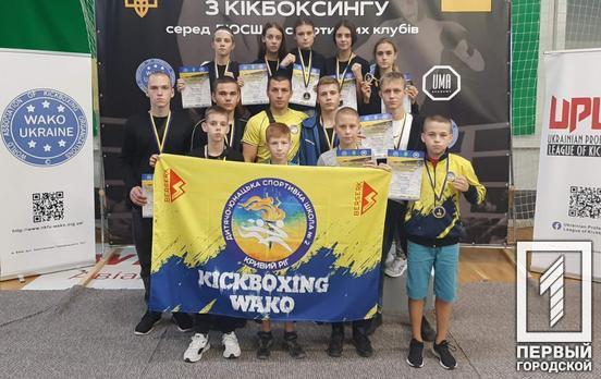 Криворожские кикбоксеры завоевали 12 наград на чемпионате Украины среди 730 участников