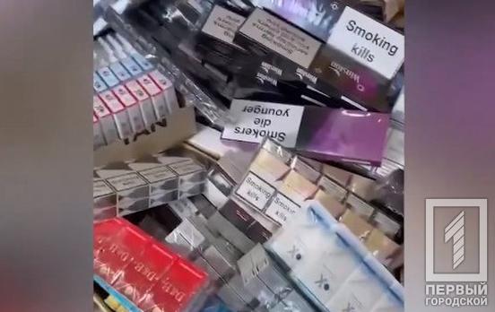 Криворожские полицейские изъяли безакцизных сигарет и алкоголя на почти 315 тысяч гривен