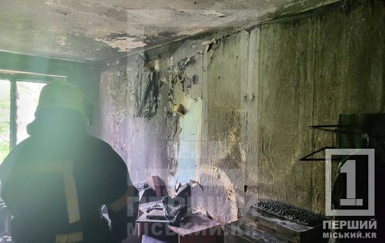 9-летней девочке пришлось выпрыгнуть из окна: в Кривом Роге на улице Покровской горела квартира