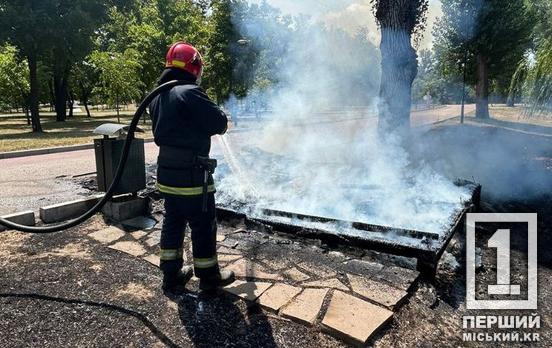 Вандализм «нового» уровня: в Гданцевском парке сгорела беседка