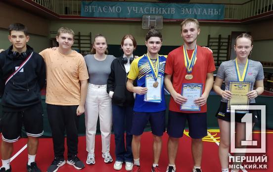 Абсолютна чемпіонка та два талановитих призера: криворіжці опинилися серед кращих на ЧО з настільного тенісу