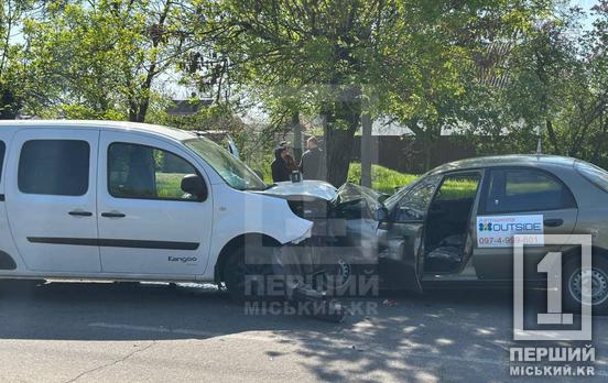 Четверо постраждалих у лікарні: на Інгульці лоб-у-лоб зіштовхнулися Daewoo та Renault