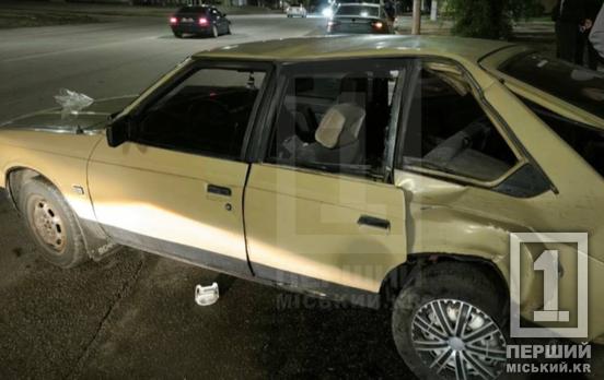 Був сильний удар: у Кривому Розі на Володимира Великого не розминулися Skoda та Москвич