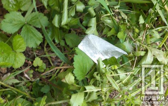 Підозріла поведінка насторожила правоохоронців: криворізькі велопатрульні виявили у чоловіка з наркотиками