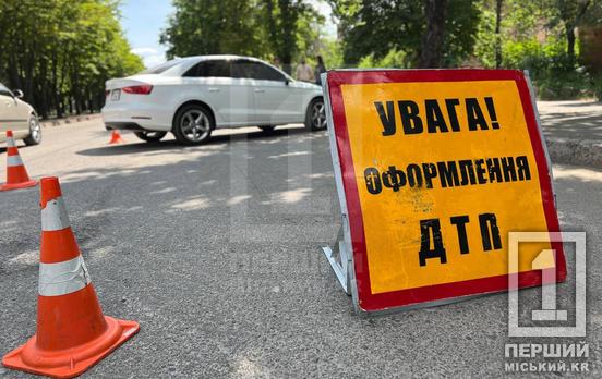 Усі відбулися переляком: на Гурова Audi зачепила велосипедиста