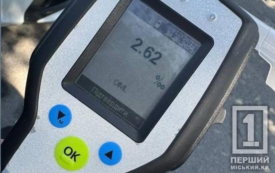 Під шофе і за кермо: у Кривому Розі за вихідні затримали 14 нетверезих водіїв