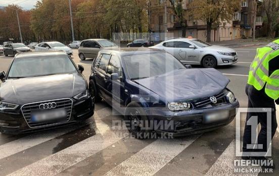 Маневр і раптовий удар: на проспекті Миру вдарилися Audi і Volkswagen