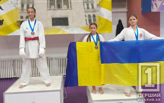 Незламний характер та воля до перемоги: криворізькі каратистки Ангеліна Поливанна та Олеся Слива привезли медалі з Кубка Європи