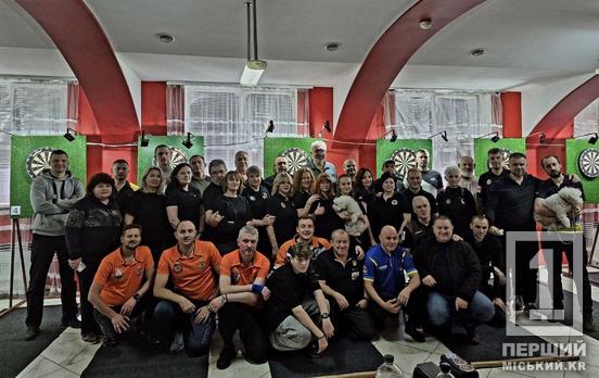 Снайперская меткость и честная борьба: в Кривом Роге состоялся открытый чемпионат Украины по дартсу