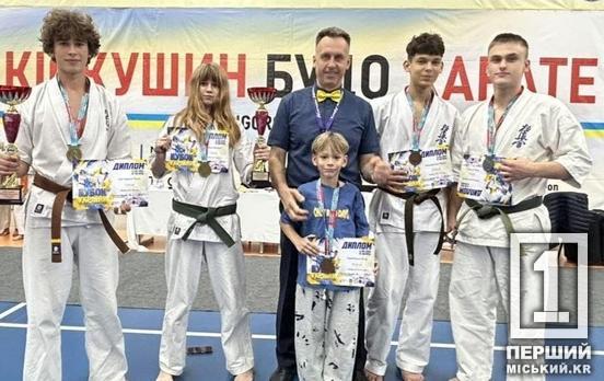 Шесть медалей на всеукраинском турнире: криворожские каратисты СК «Торнадо» завоевали награды Кубка Украины