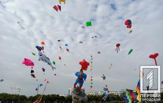 В Кривом Роге завершился этап первого чемпионата области по кайт-флаингу