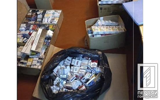 У мешканця Кривого Рогу вилучили понад тисячу пачок безакцизних цигарок