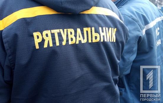 В Кривом Роге ночью полыхал заброшенный дом