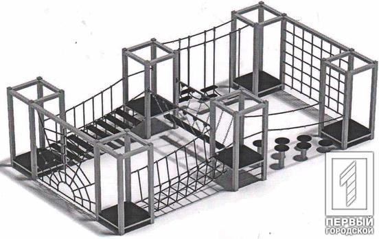 Ко Дню Святого Николая в Металлургическом районе планируют открыть верёвочный парк для маленьких жителей Кривого Рога