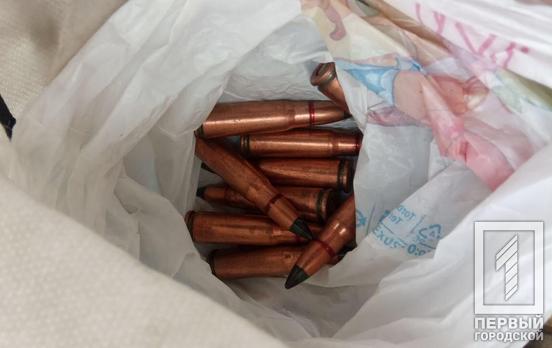 Житель Кривого Рога нашёл в гаражном кооперативе патроны