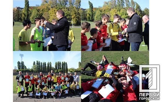 В Тернівському районі Кривого Рогу визначили переможців турніру з футболу «Золота бутса»